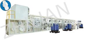 China Female Sanitary Napkin Pad Making Machine 1500pcs / min wholesale