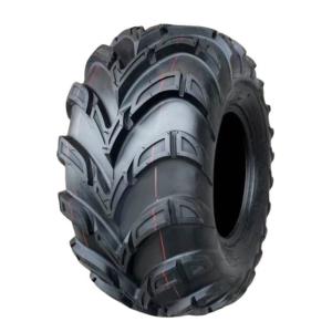 China 25x10-12 4X4 ATV UTV Four Wheel Tires , Go Kart Tire Shock Absorption wholesale