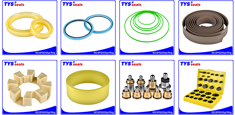 High Pressure NBR Piston Rod Seal SPGW 50mm 65mm Compact Seals