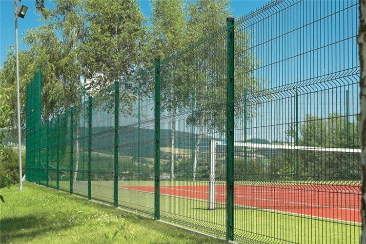Q235 3D Garden Fence 2.4m High V Mesh Security Fencing Low Carbon Steel