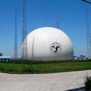 China Industrial Standalone Double Membrane Biogas Holder For Energy Solutions wholesale