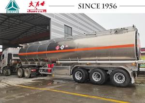 China 40000L 3 Axle Aluminum Alloy Fuel Tanker Trailer wholesale