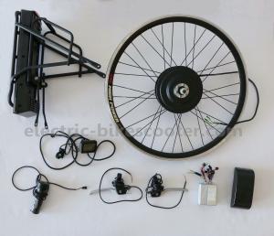 China Rear Hub Motor Disc Brake Electric Bike Conversion Kit 36V 350W wholesale