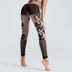 2019 Leopard Grain Mesh Woman Fitness Yoga Leggings Seanmless Or Top
