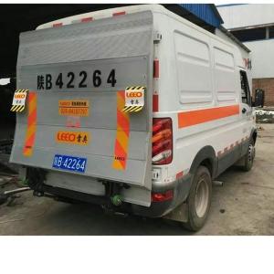 China OEM Hydraulic Tailgate Lifter 700kg Retractable Tail Lift Steel Plate wholesale