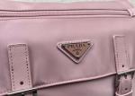 Triangle Logo Luxury Canvas Bag , Adjustable Nylon Shoulder Strap Luxury