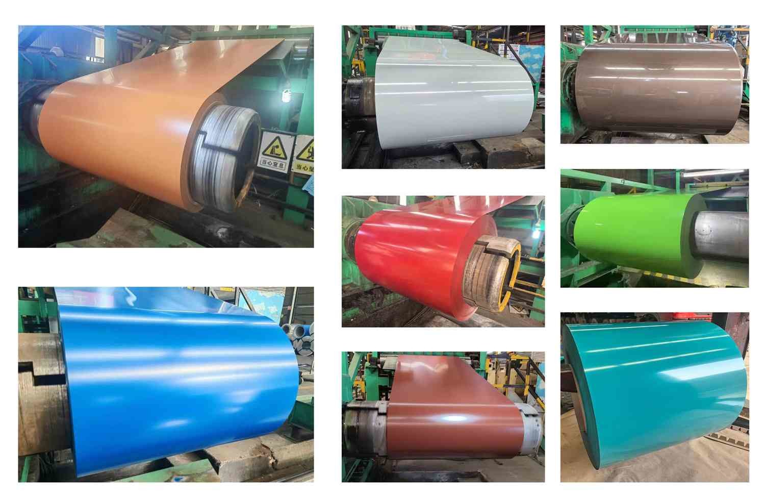 PPGI Pre Coated Steel Matt Surface Width 25-1500MM Corrosion Resistance