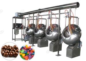 China SS304 Automatic Chocolate Polishing Coating Machine Diameter 40-150 Cm wholesale