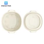 Bagasse Cornstarch Disposable Plates Eco Friendly For Food Packaging