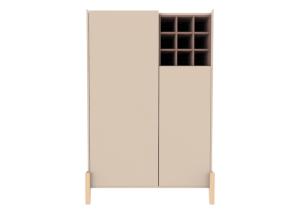China Beige MDF Storage Cabinet wholesale