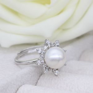 Freshwater Pearl Jewelry Sets With Necklace Earring Ring