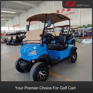 China USB Solar Charged Motorized Golf Buggy With 2500x1280x2000 Dimensions wholesale