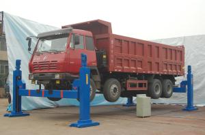 China Heavy Duty Hydraulic Vehicle Lift Large-scale Lifts 4 Post Truck Lifting Machine 30Ton/1700mm wholesale