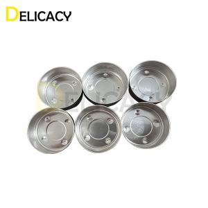 China Candle Storage Aluminum Cans Round Shape 1 Year Warranty wholesale
