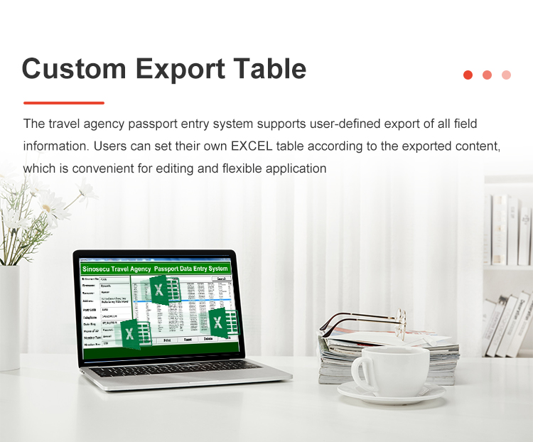 User-Friendly Passport Data Entry System Software and Reader for Easy Data Recording