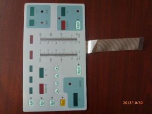 China Membrane Keypad Graphic Overlay Printing With Electronic White Board Curcuit wholesale