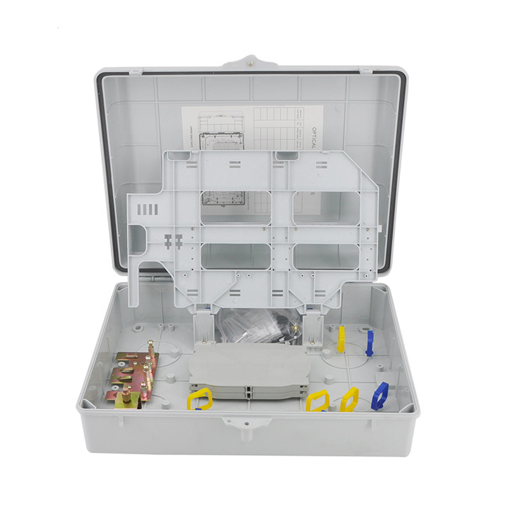 SMA Fiber Optic Distribution Box Ftth Outdoor 130mm 4 In 48 Out