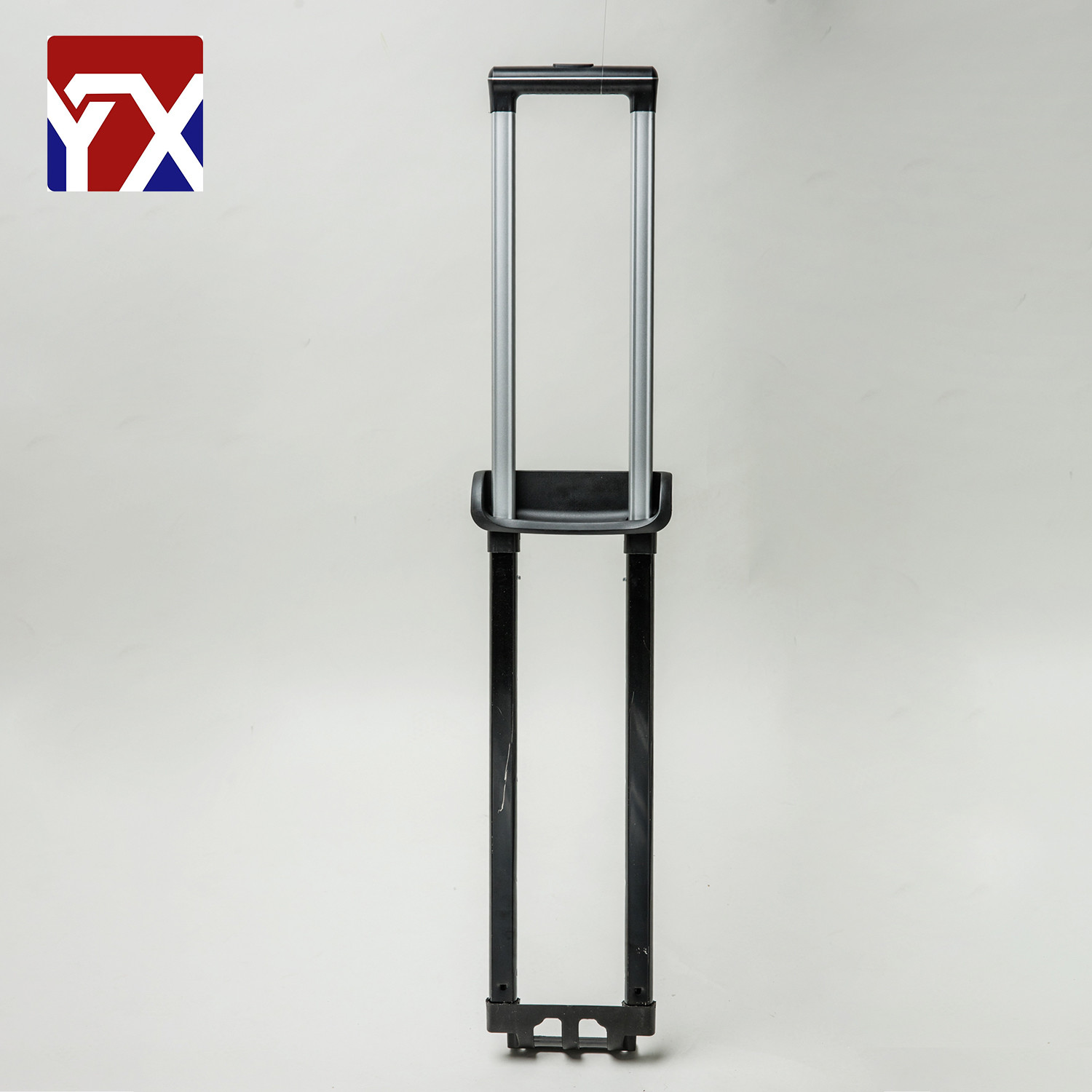 Factory Wholesale adjustable smooth aluminum telescopic luggage trolley set