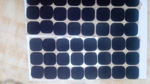 China High Cleanliness Die Cut Products Black PET Film For LED Bottom Protection wholesale