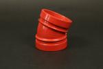 Threaded Grooved Fittings Wear Resistance 3mm Wall Thickness