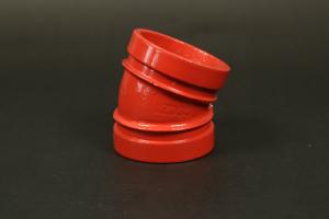 China Threaded Grooved Fittings Wear Resistance 3mm Wall Thickness wholesale