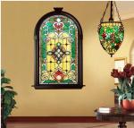 12mm Custom Stained Glass Panels CE Cathedral Window Glass