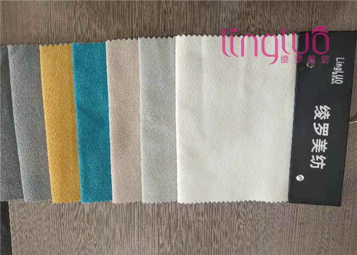 Flower Dot Flannel Imitation Linen Fabric High Nobler Skin Friendly