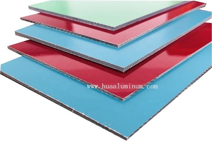 SGS Shockproof Aluminum Composite Material Panels Brushed Surface