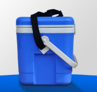 PP + PU Foam 17L Insulated Cool Box For Storaging Food , Beverage In Cars