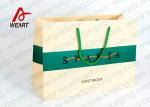 Modern Monogrammed Gift Bags Paper Material , Colored Printed Retail Bags