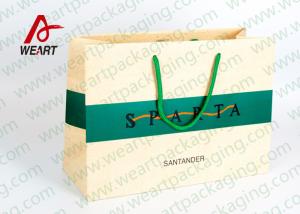 China Modern Monogrammed Gift Bags Paper Material , Colored Printed Retail Bags wholesale