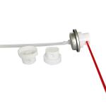 25.4mm Oil Base Insecticide Aerosol Spray Valve Tinplate OEM Available