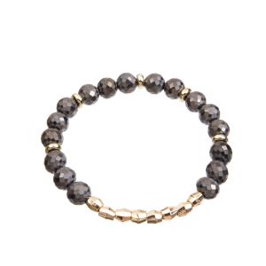 China 8mm Brass Bead Bracelet wholesale