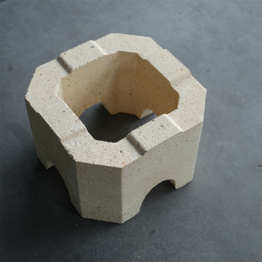 Custom Corundum Mullite Precast Kiln Blocks Include Blocks Anti Stripping