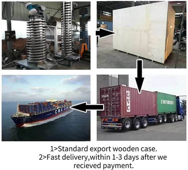 Customizable Vertical Vibration Elevator Spiral Vibration Conveying Feeder