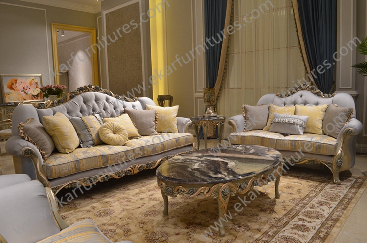 New Arrival Hand Carved French Style Master Room King Bed FB103