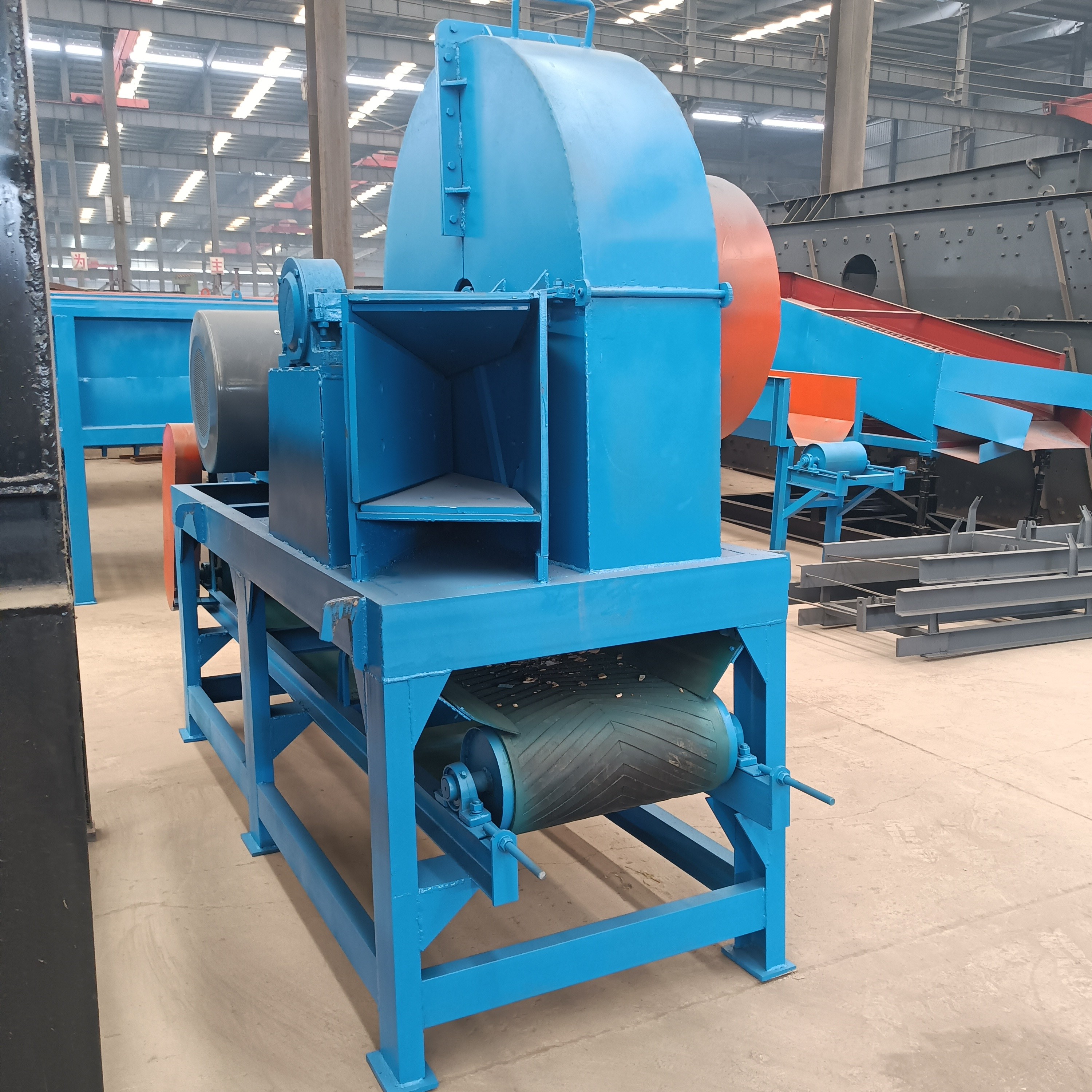Crushing Wood Chipper Shredder Machine Custom Standard