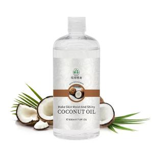 China 500ML Virgin Organic Cold Pressed Coconut Oil Colorless For Handmade Soap wholesale