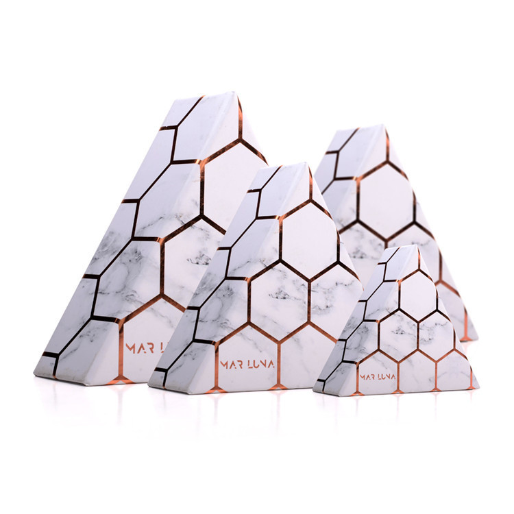 Custom Triangle Jewelry Gift Boxes / Slide Open Jewelry Box With Drawers