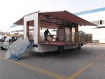 Moving LED Display Advertising Truck With Stage Lifting System For Outdoor