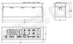 Universal Vehicle Bus Cooling AC Heater Control Module Panel OEM