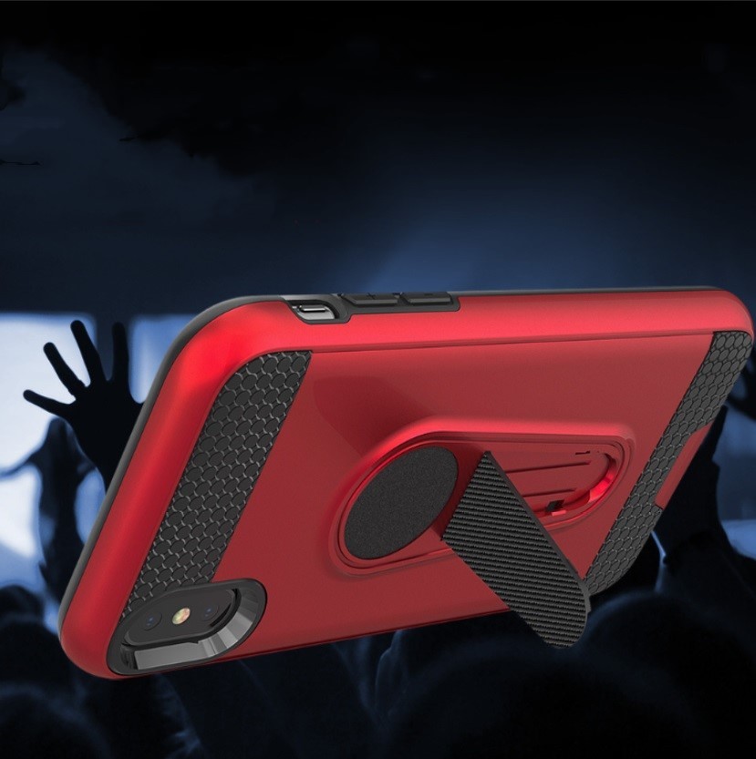 Wang PC+TPU Armor Case with with Kickstand Car Magnetic Absorption Function for Samsung S8 S8 Edge Note8 J5 2017 J7 Prim