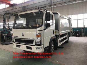 China Hydraulic System Special Purpose Truck Howo 6m3 Compacted Compression Garbage Truck wholesale