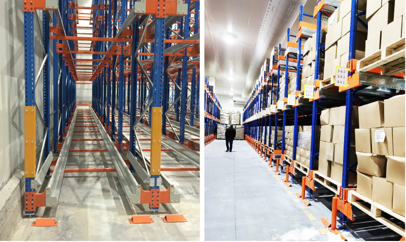Radio Shuttle Rack Automatic Shuttle Rack  Heavy Duty Pallet Racking
