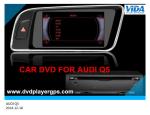 7inch HD touch screen car dvd gps android car dvd player for Audi Q5 right hand
