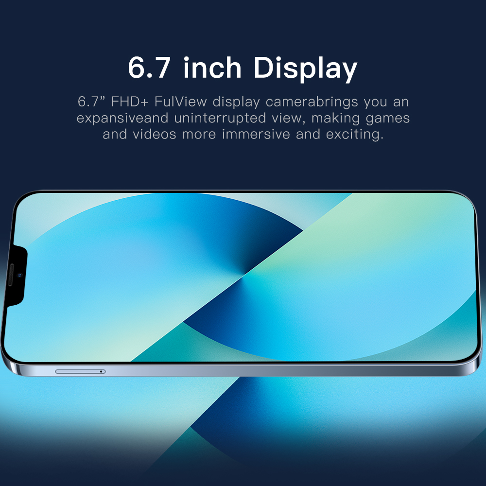 13 Pro 512GB 6.7 Inch Original Android SmartPhones Android 11.0 Mobile Phone