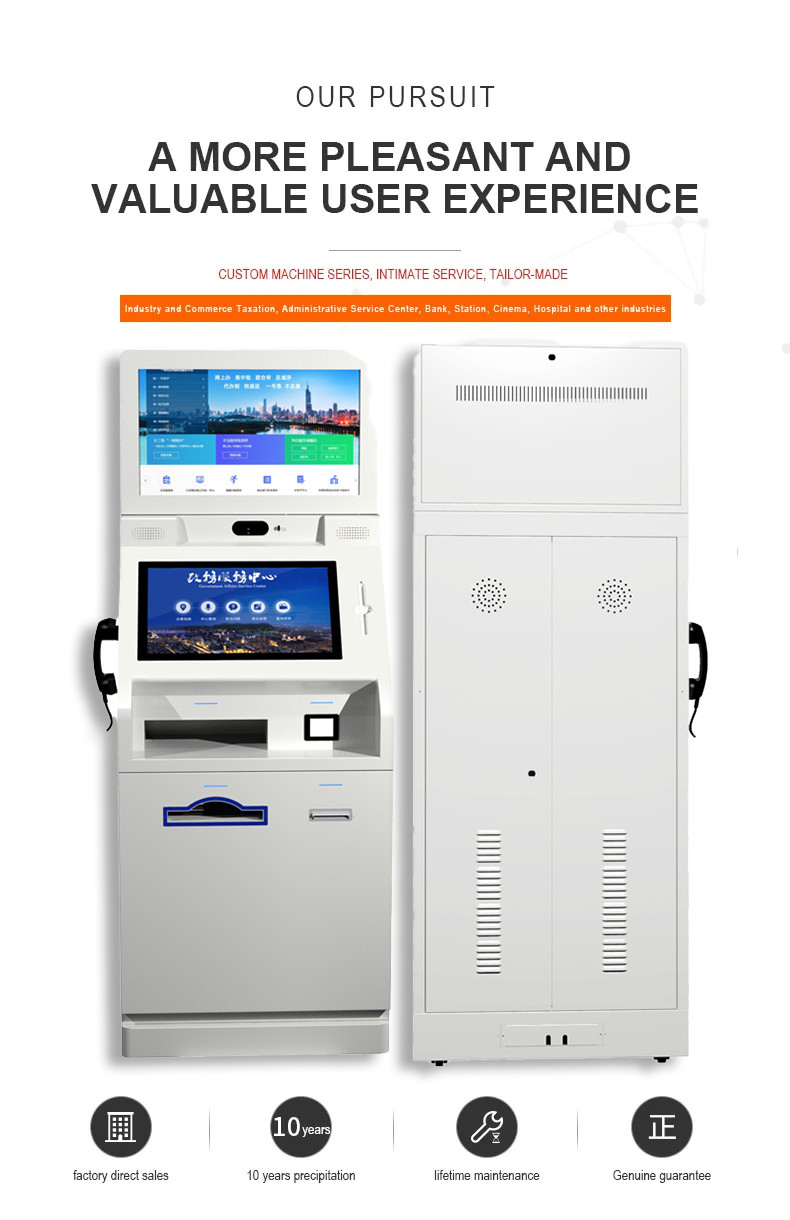 OEM Customized Smart Touch Screen Health Multifunction Self Service Report Collect Terminal Kiosk