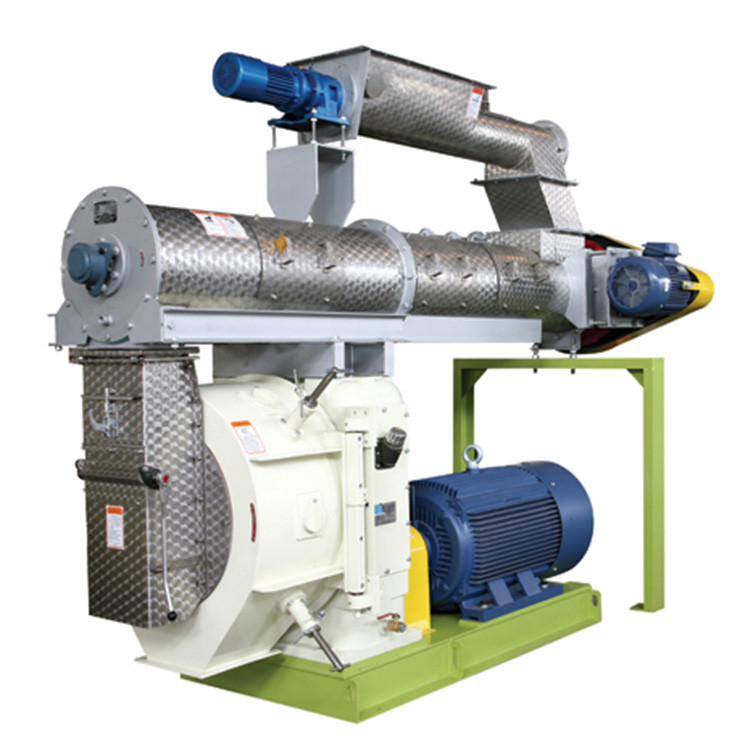 1-15TPH Cattle Feed Production Unit 2-18mm Sheep Chicken Pellet Machine