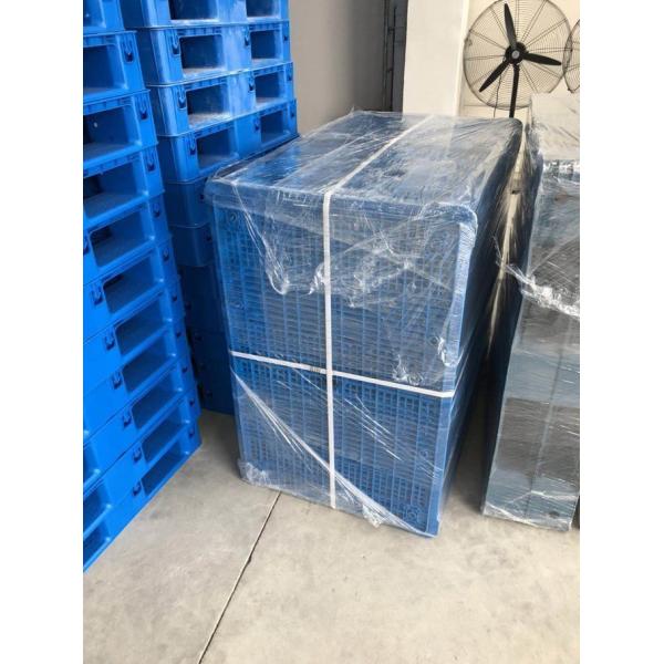 single face 9 feet 18 feet light weight plastic pallet for flat logistic transfer