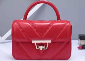 China Women Quilte Stylish Evening Bags And Clutches Pu Leather And Classic Buckle Closure wholesale